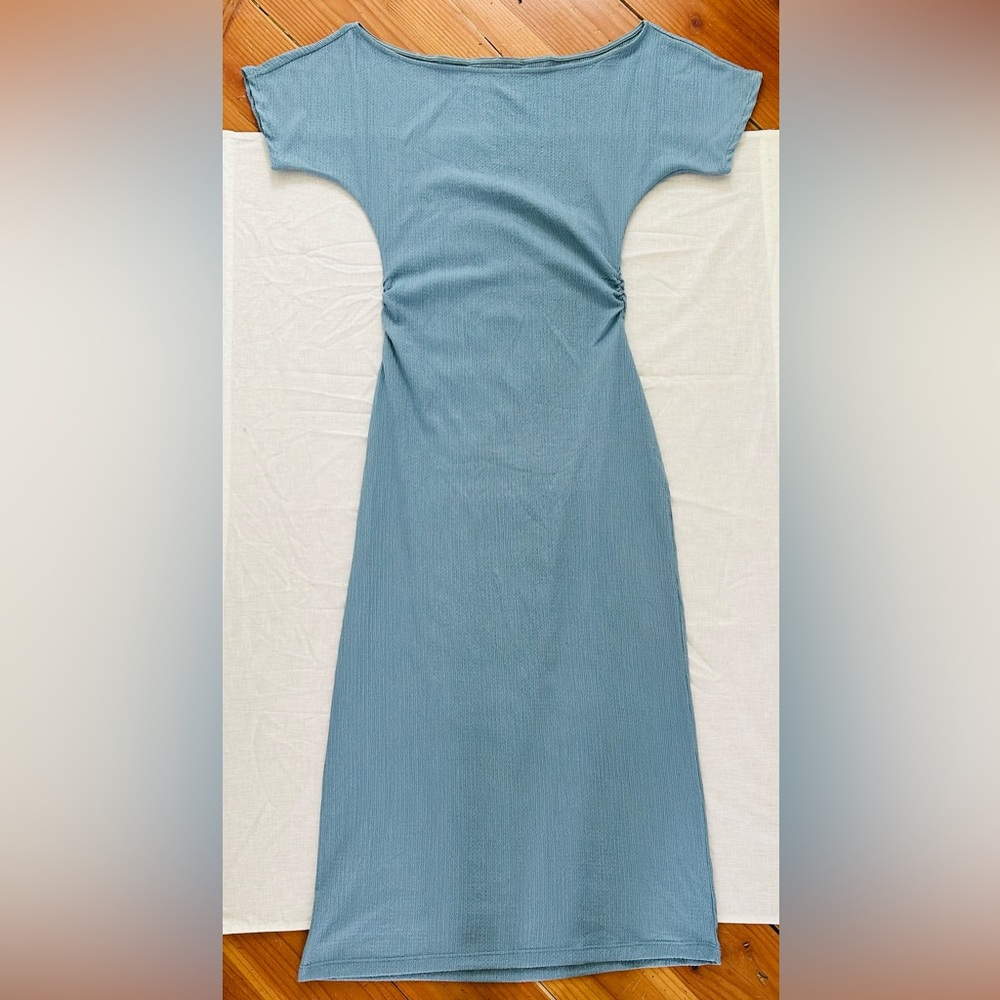 Free People Beach Blue Midi Dress